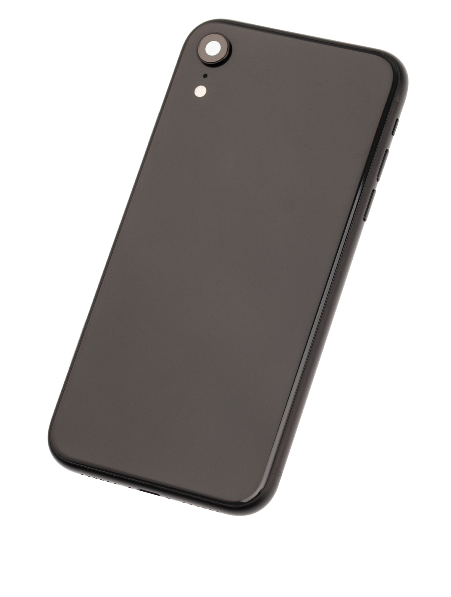 Backcover/Rahmen mit Small Components Pre-Installed für iPhone XR (gebrauchter OEM-Ausbau, Qualität A) (Schwarz)