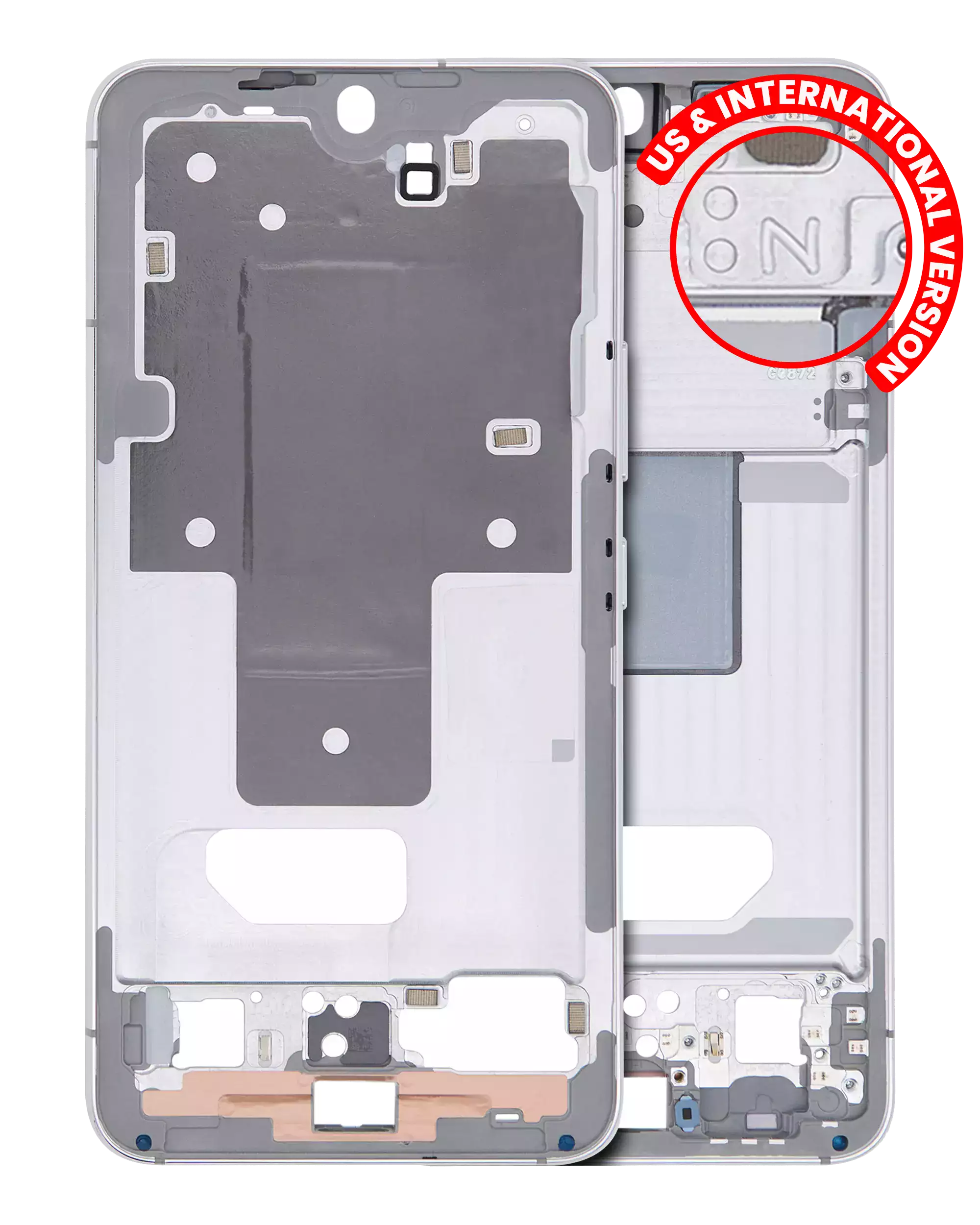 Midframe/Frame for Samsung Galaxy S22 5G (US & International Version) (White)
