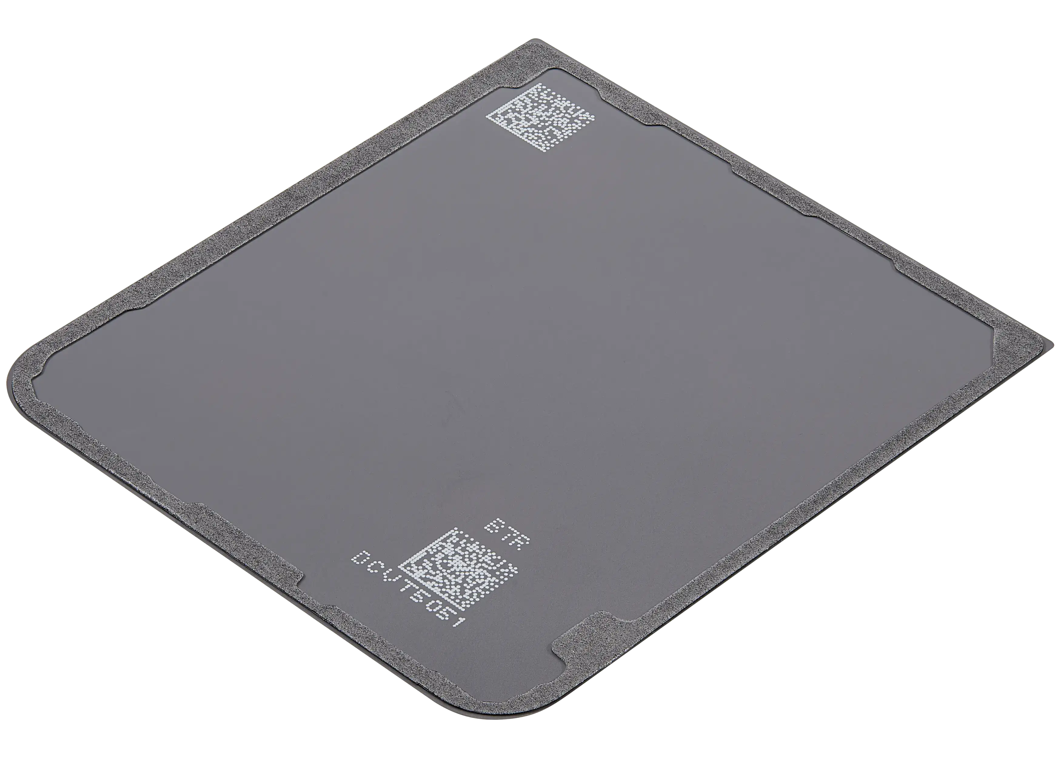 Bottom Backcover Glass für Samsung Galaxy Z Flip 7 FE 5G (F761) (ohne Logo) (Aftermarket Plus) (Weiß)