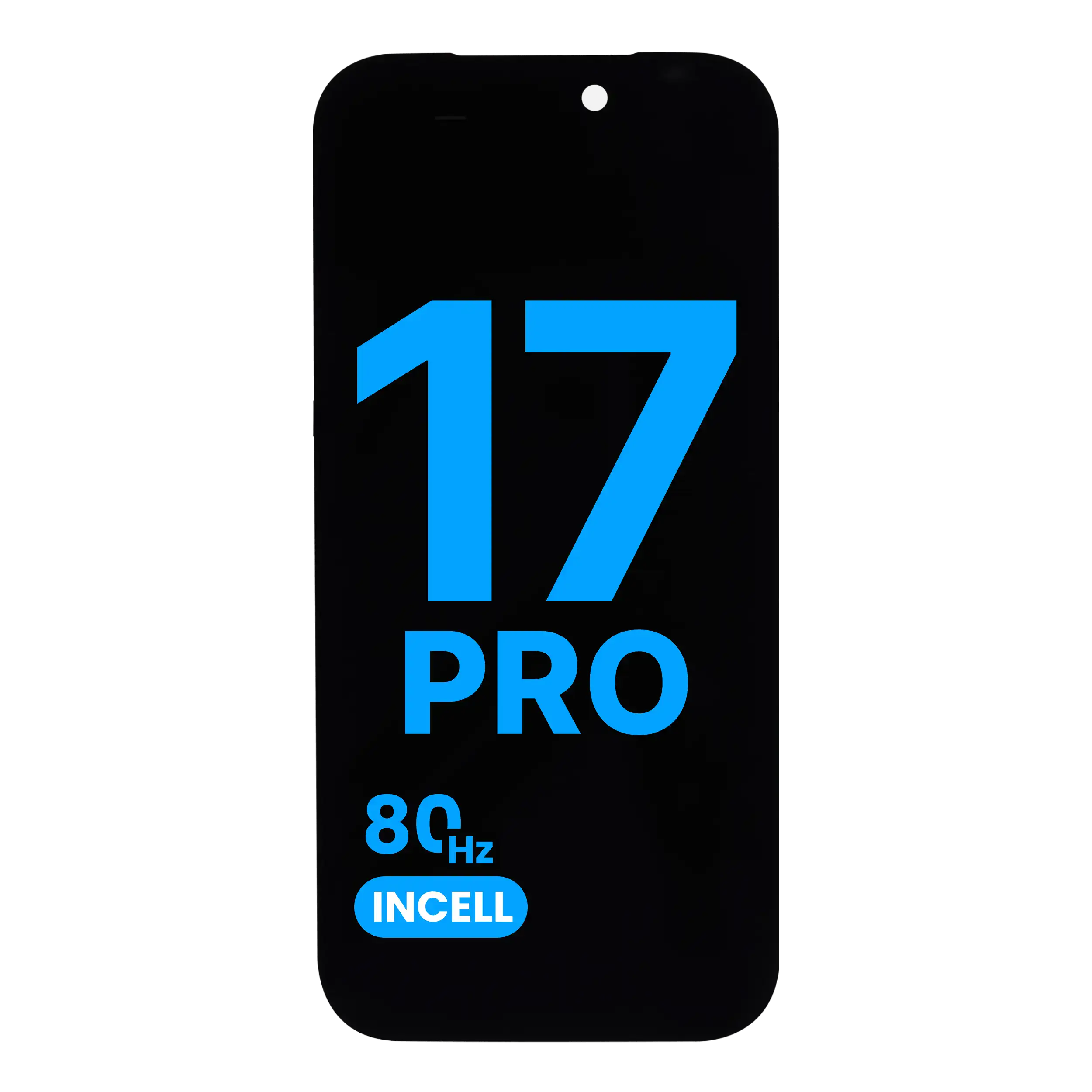 LCD-Display für iPhone 17 Pro (Aftermarket: AQ7 / Incell) (80HZ)