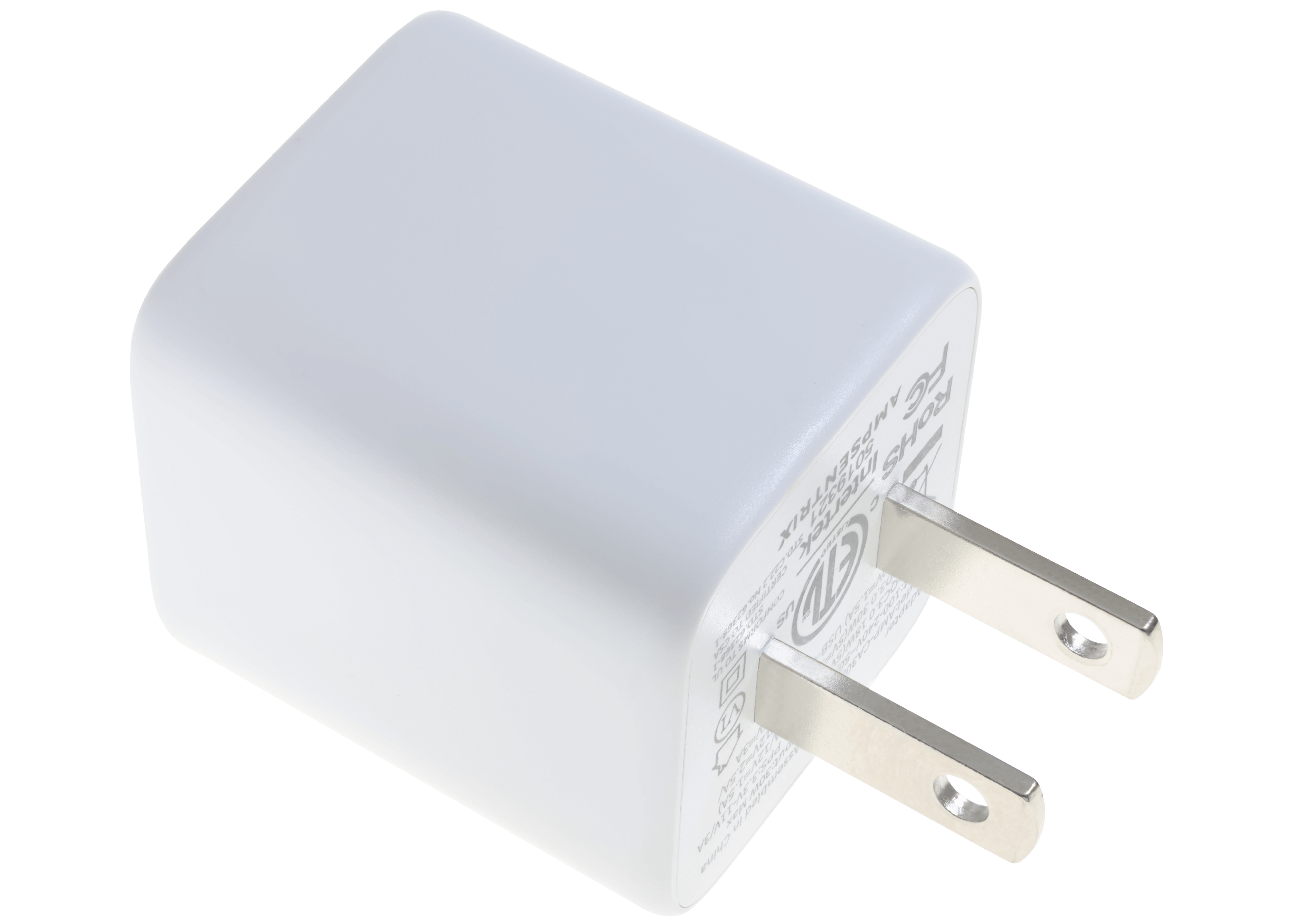 AmpSentrix Pro 30W 2-in-1 USB-C / USB-A GaN Wall Adapter (Pink)