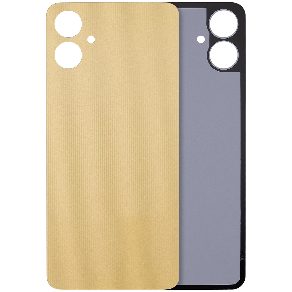 Backcover mit Camera Lens für Samsung Galaxy A06 4G (A065 / 2024) (ohne Logo) (Aftermarket Plus) (Gold)
