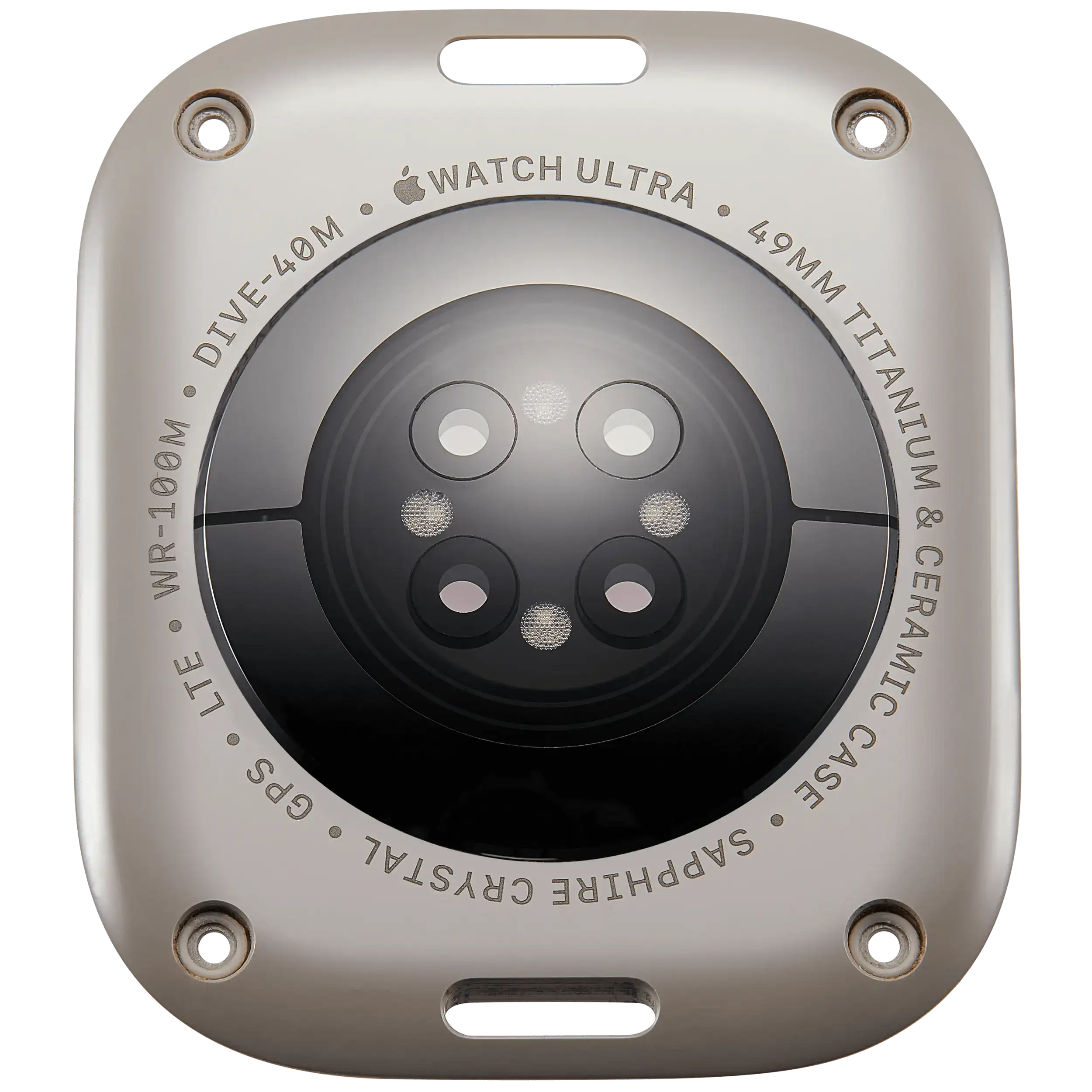 Backcover Assembly für Watch Series Ultra (1st Gen) (49mm) (LET Version) (Natural)