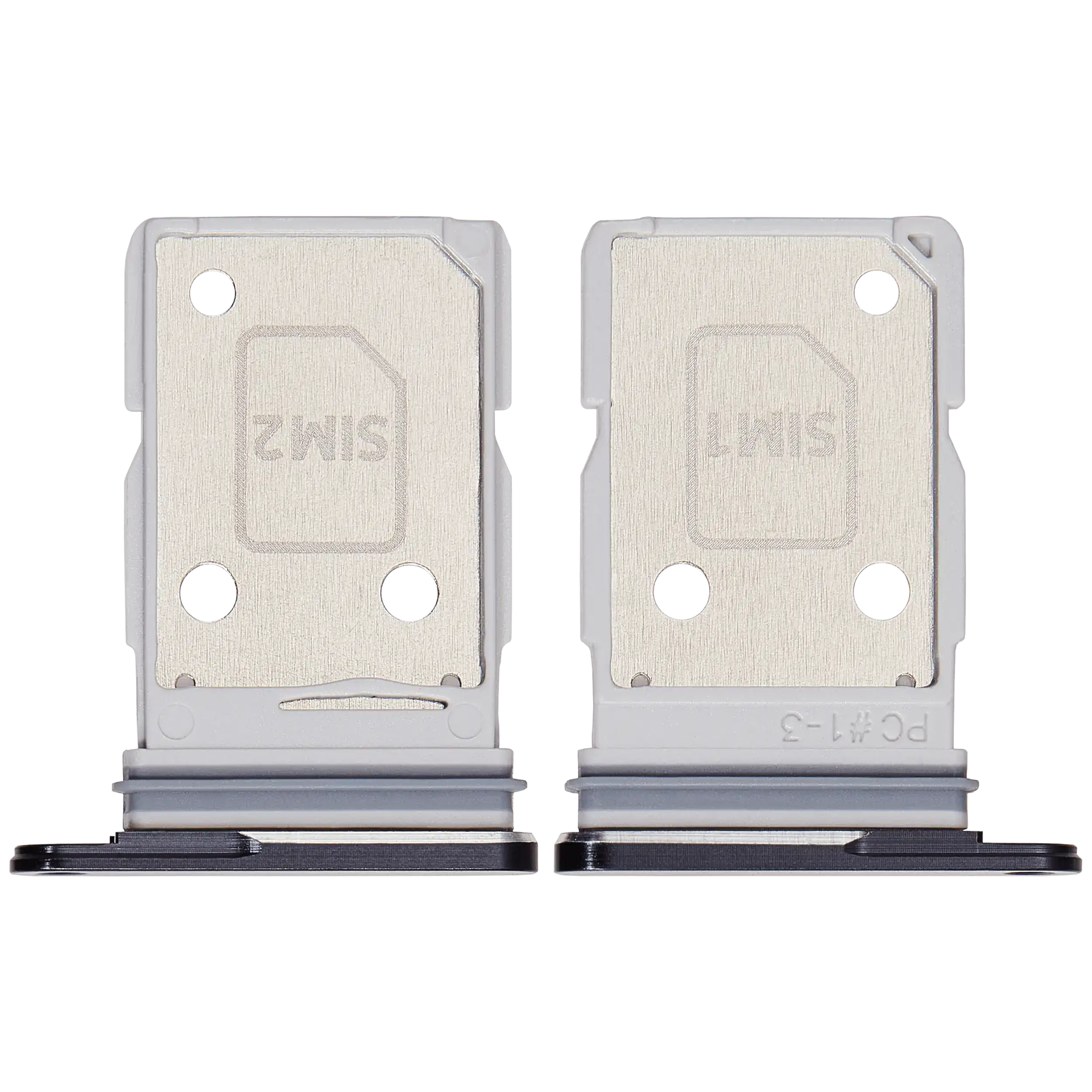 Dual Sim Card Tray für Samsung Galaxy S26 Ultra (S948) (Schwarz)