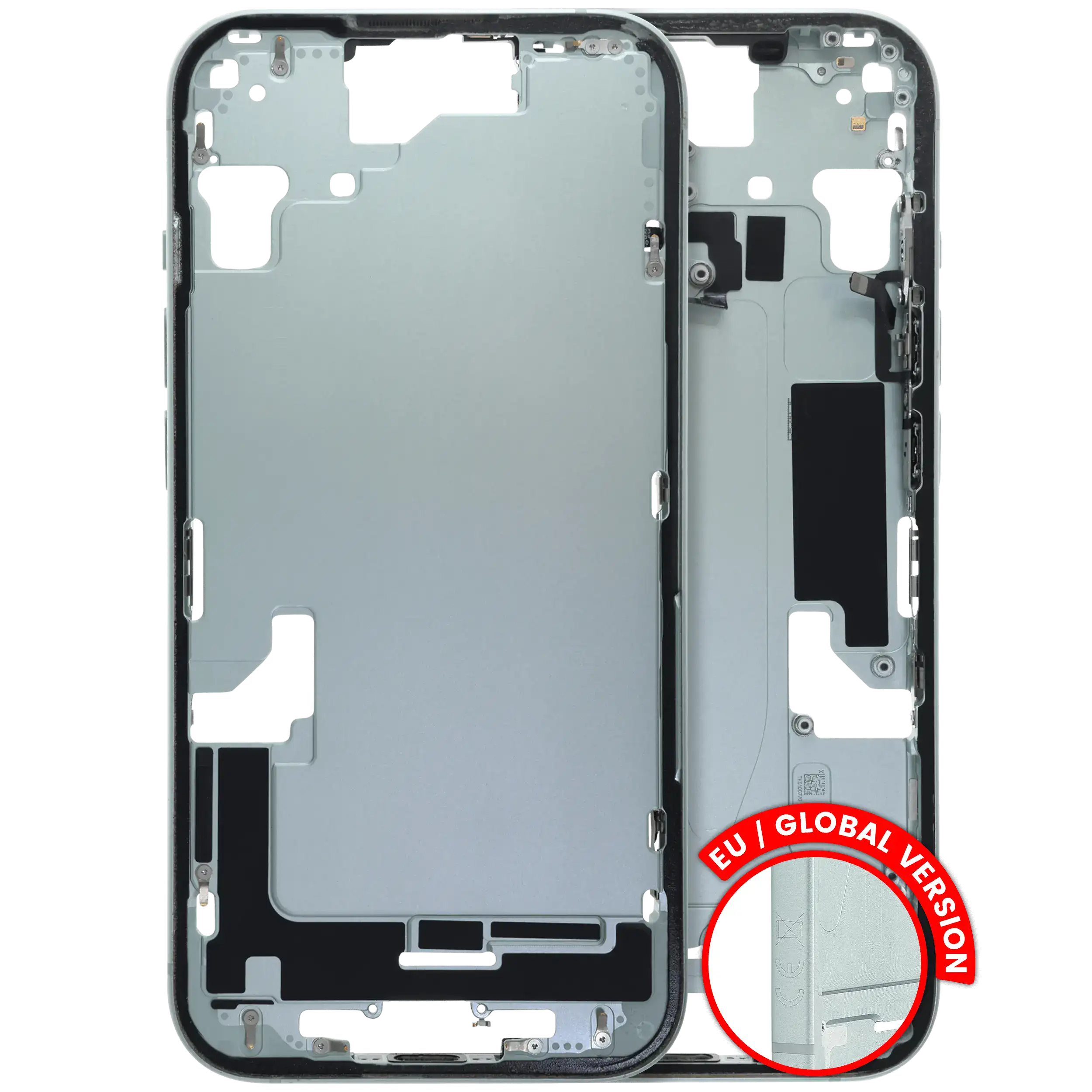 Original Apple-Ausbau C gebraucht – iPhone 15 EU / Global Version Rahmen Grün