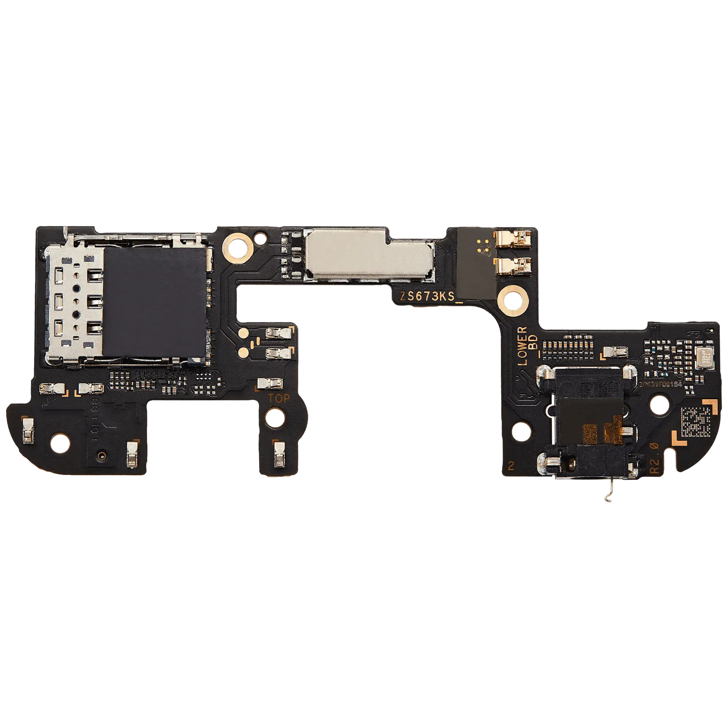 Sim Card Reader Board mit Audio Jack für Asus ROG Phone 5 (ZS673KS)