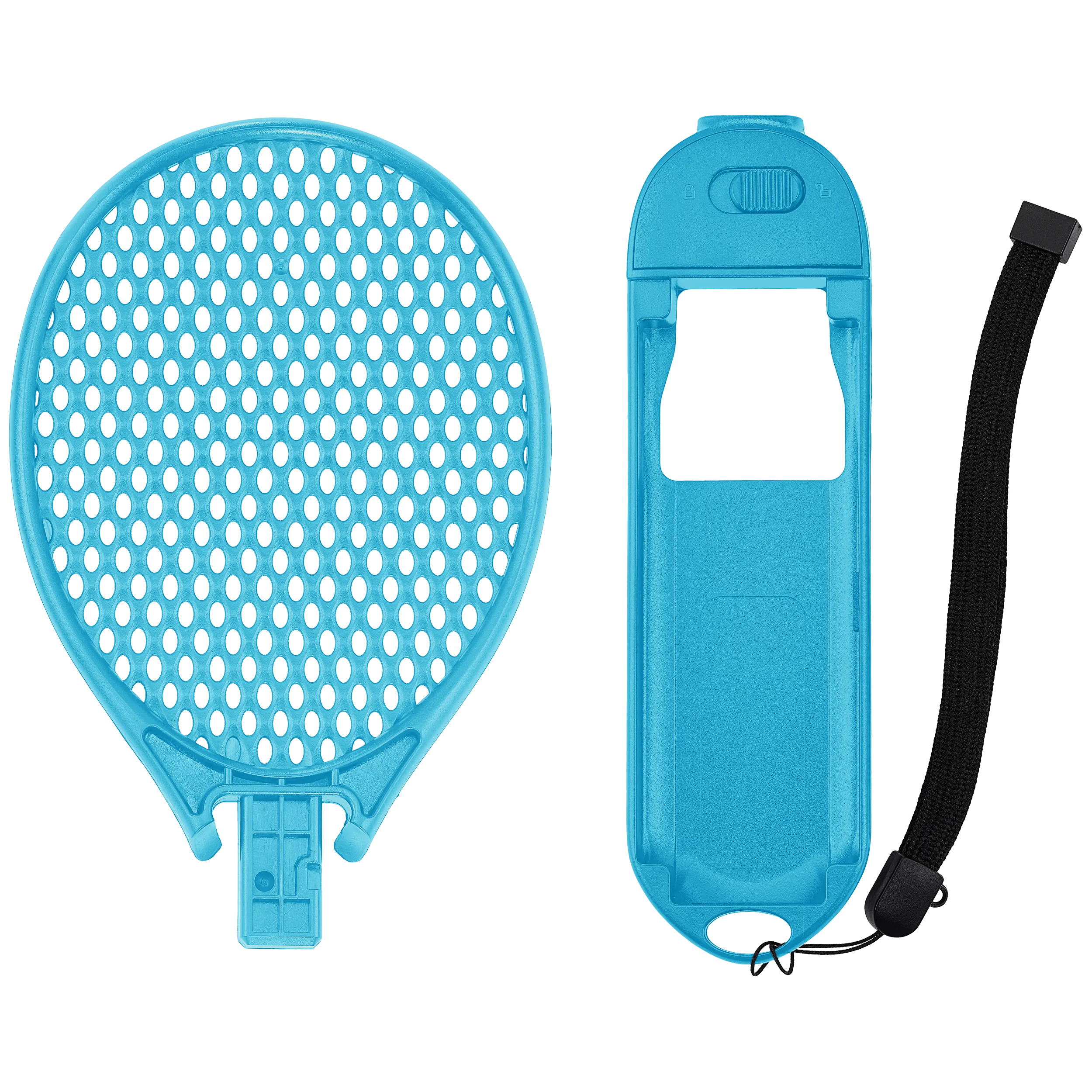 Tennis Racket für Nintendo Switch 2 Joy-Con Controller (Blau) (2 Pack)