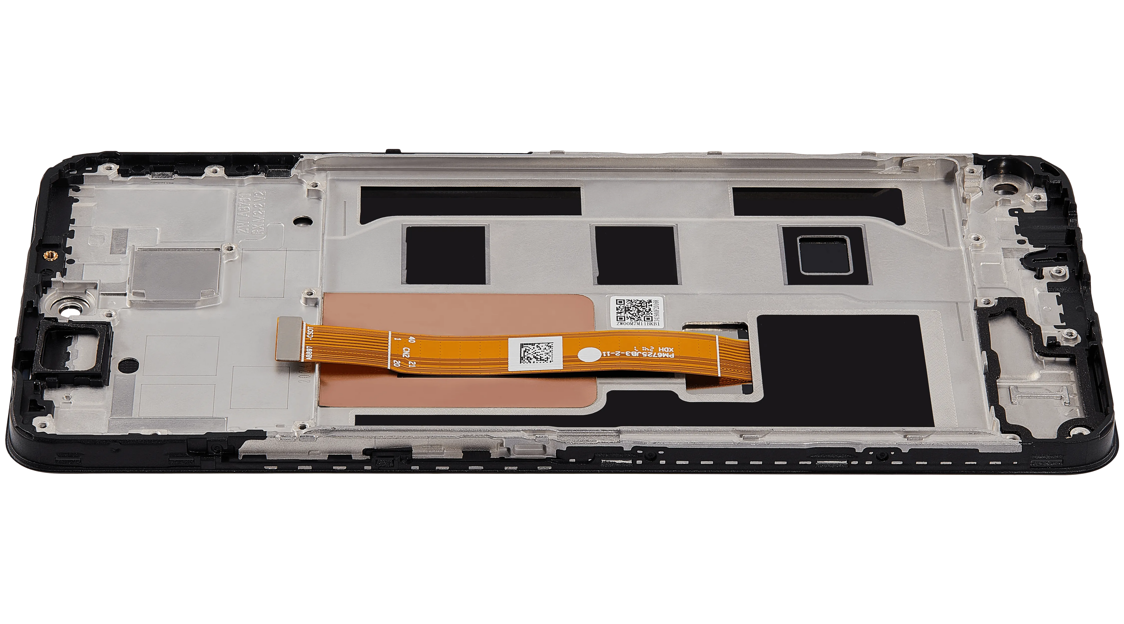 LCD-Display mit Rahmen für Realme 12 5G (Refurbished) (Alle Farben)