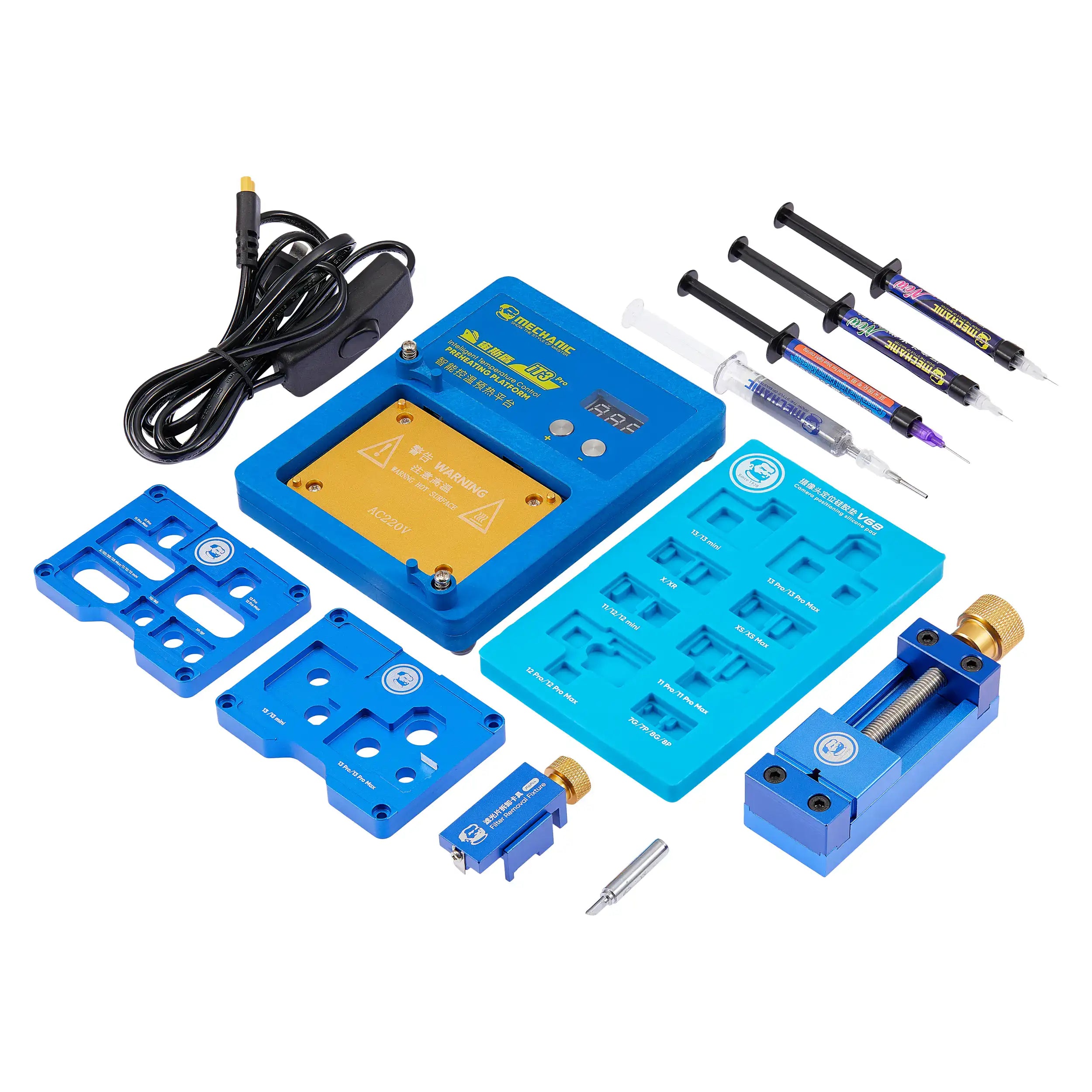 Kamera-Reparaturset für IP7 bis IP13 Pro Max (14in1) (Mechanic)
