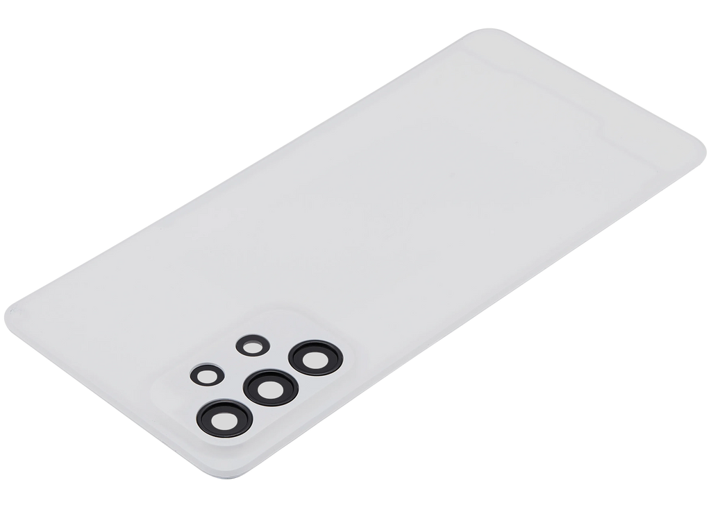Backcover mit Camera Lens für Samsung Galaxy A33 5G (A336 / 2022) (ohne Logo) (Aftermarket Plus) (Weiß)