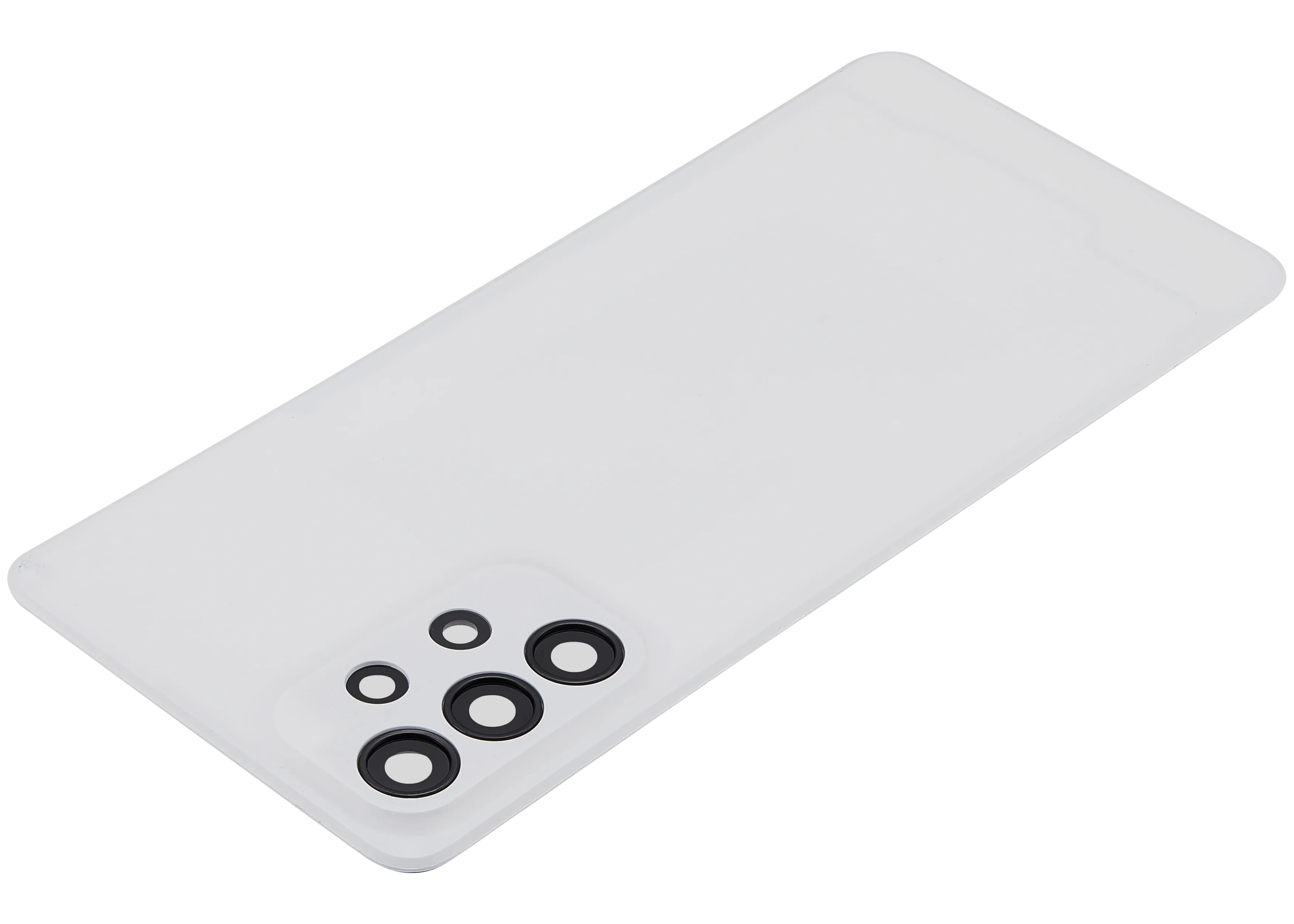 Backcover mit Camera Lens für Samsung Galaxy A33 5G (A336 / 2022) (ohne Logo) (Aftermarket Plus) (Weiß)