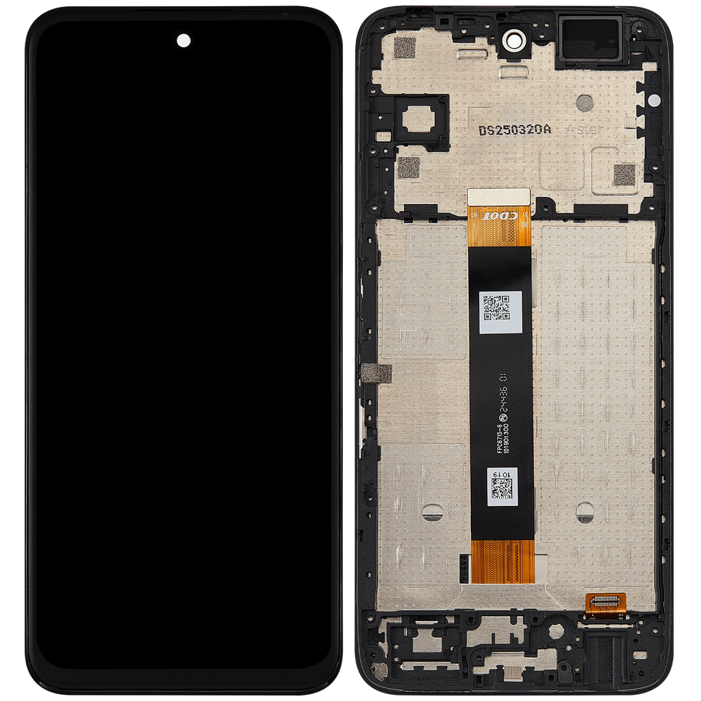 LCD-Display mit Rahmen für TCL 60 SE NxtPaper 5G (T521K) (Refurbished) (Alle Farben)
