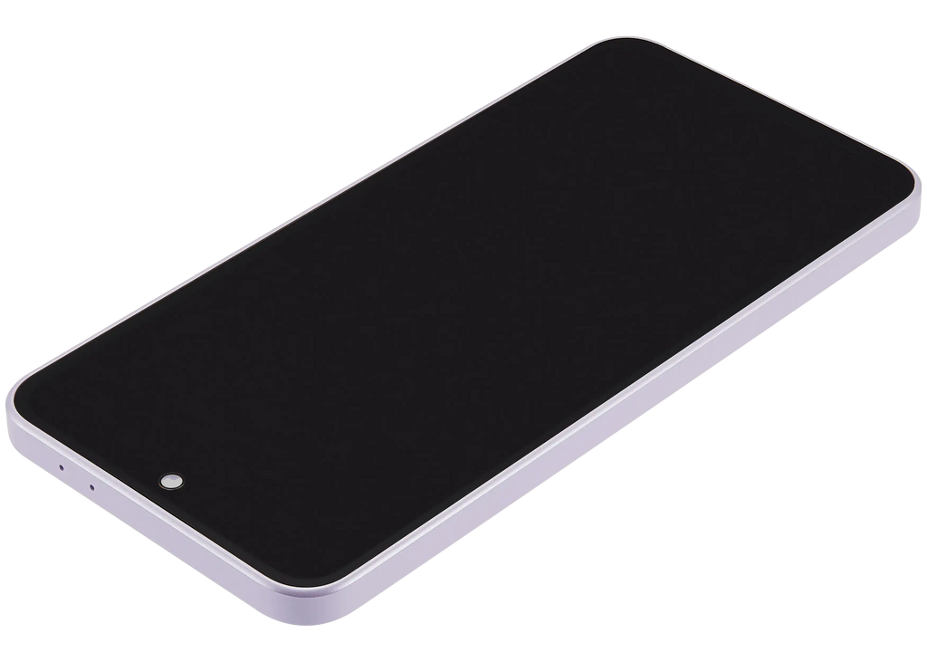 OLED-Display mit Rahmen für Samsung Galaxy A37 5G (A376 / 2026) (Refurbished) (Light Violet)