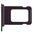 Single-SIM-Kartenfach für iPhone 16e (Original OEM) (Schwarz)