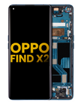 OLED Display with Frame for OPPO Find X2 (Refurbished) (Black)