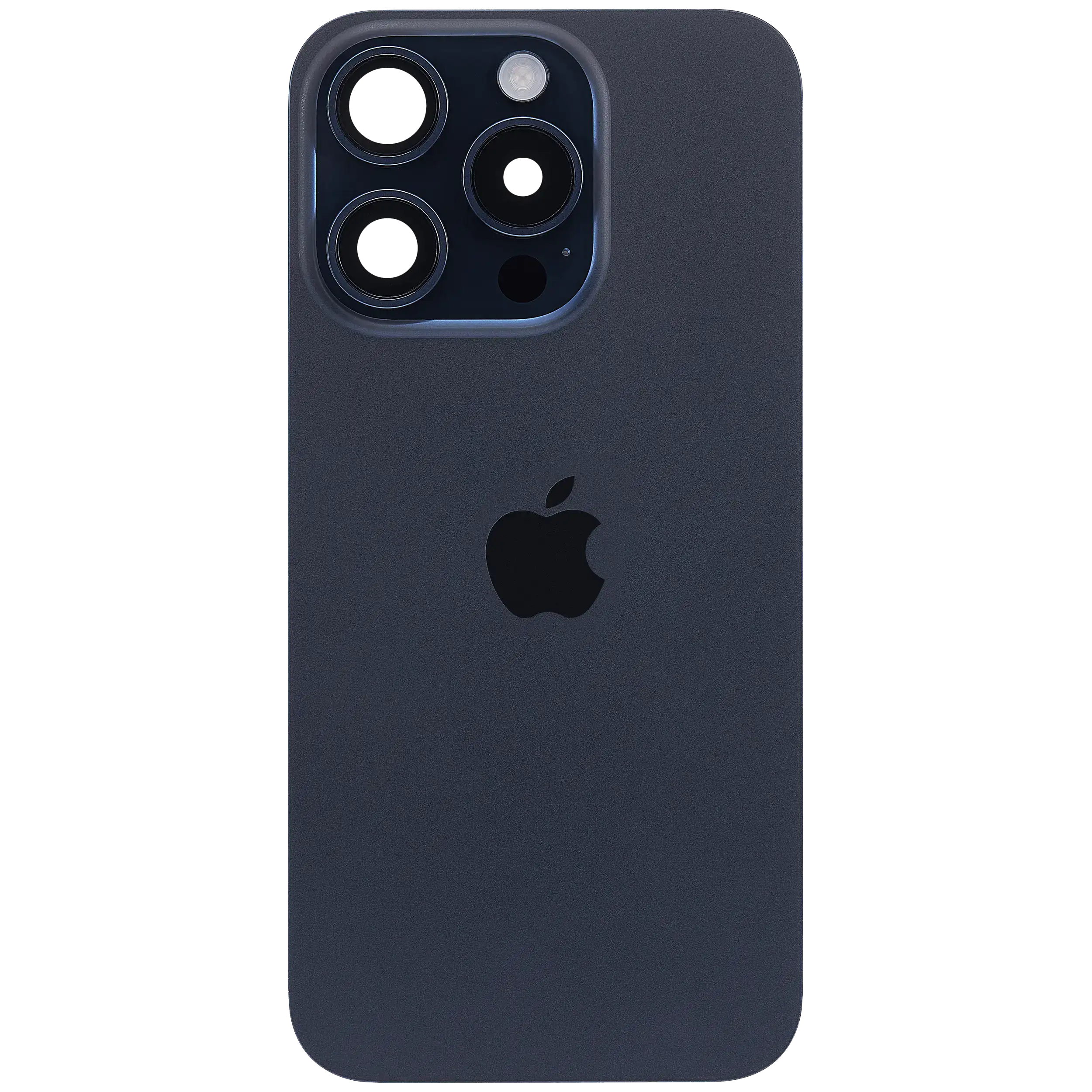 Backcover mit MagSafe Magnet & NFC & Blitz-Flexkabel für IPhone 15 Pro (Service Pack) (Blau Titanium)
