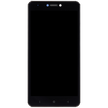 LCD-Display mit Rahmen für Xiaomi Redmi Note 4x (Aftermarket Plus) (Schwarz)