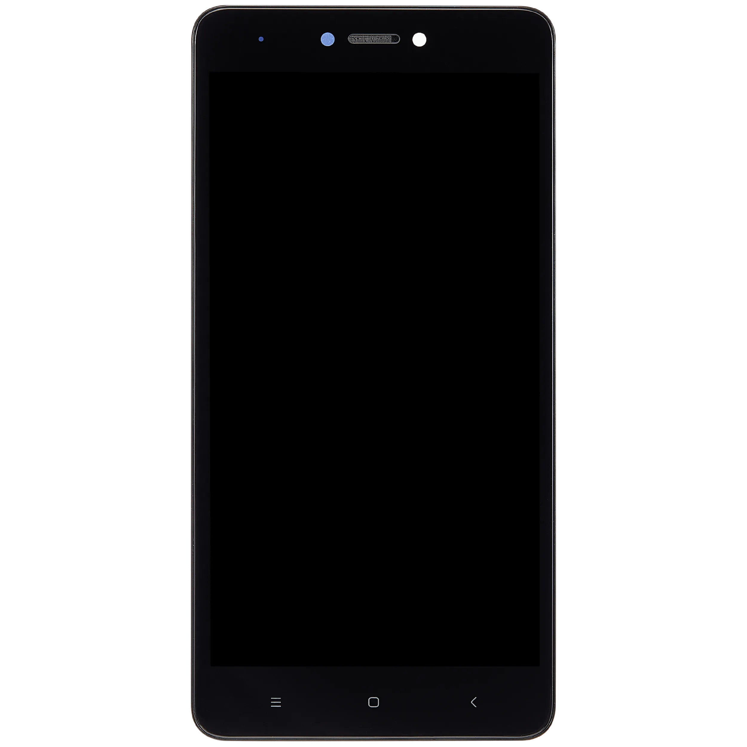 LCD-Display mit Rahmen für Xiaomi Redmi Note 4x (Aftermarket Plus) (Schwarz)