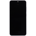 OLED-Display mit Rahmen für Samsung Galaxy S25 5G (US & International) (Aftermarket Plus) (Icy Blue)