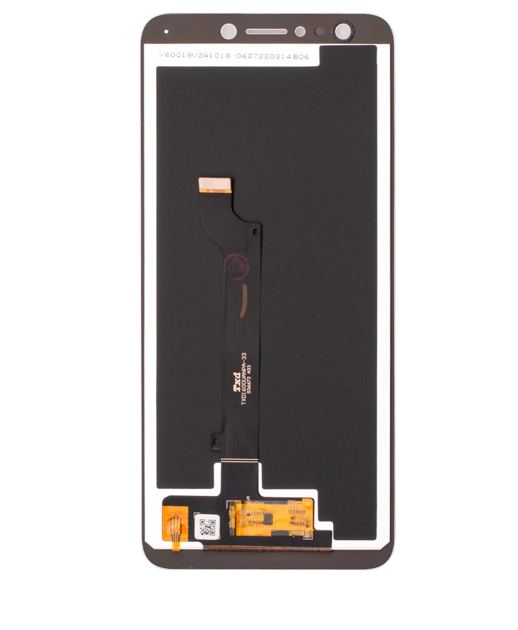 LCD-Display ohne Rahmen für Asus ZenFone 5Q / 5 Lite (ZC600KL / X017DA / 2018) (Refurbished) (Schwarz)