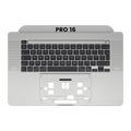 Top Case with Keyboard for MacBook Pro 16" (A2141 / Mid 2019) (UK English) (Space Gray)