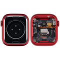 Backcover/Rahmen Compatible für Watch Series 9 (41MM) (gebrauchter OEM-Ausbau, Qualität A) (Cellular Version) (Aluminum / Red)