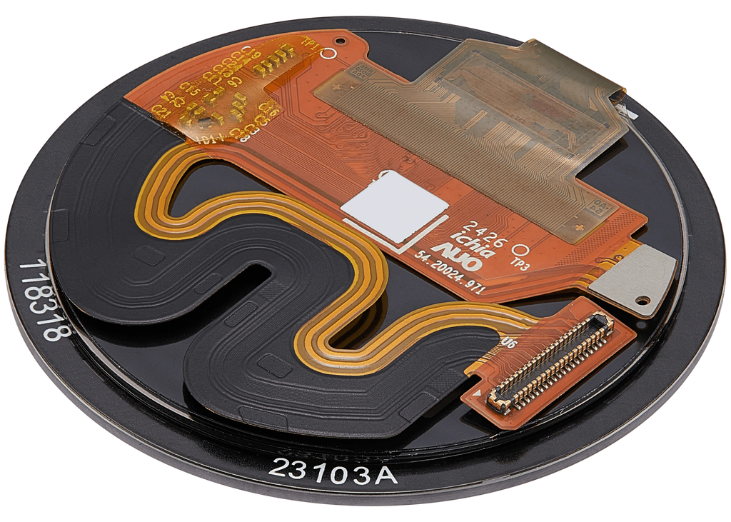 OLED-Display ohne Rahmen für Garmin Approach S70 (42mm) (2023) (Premium) (Schwarz)