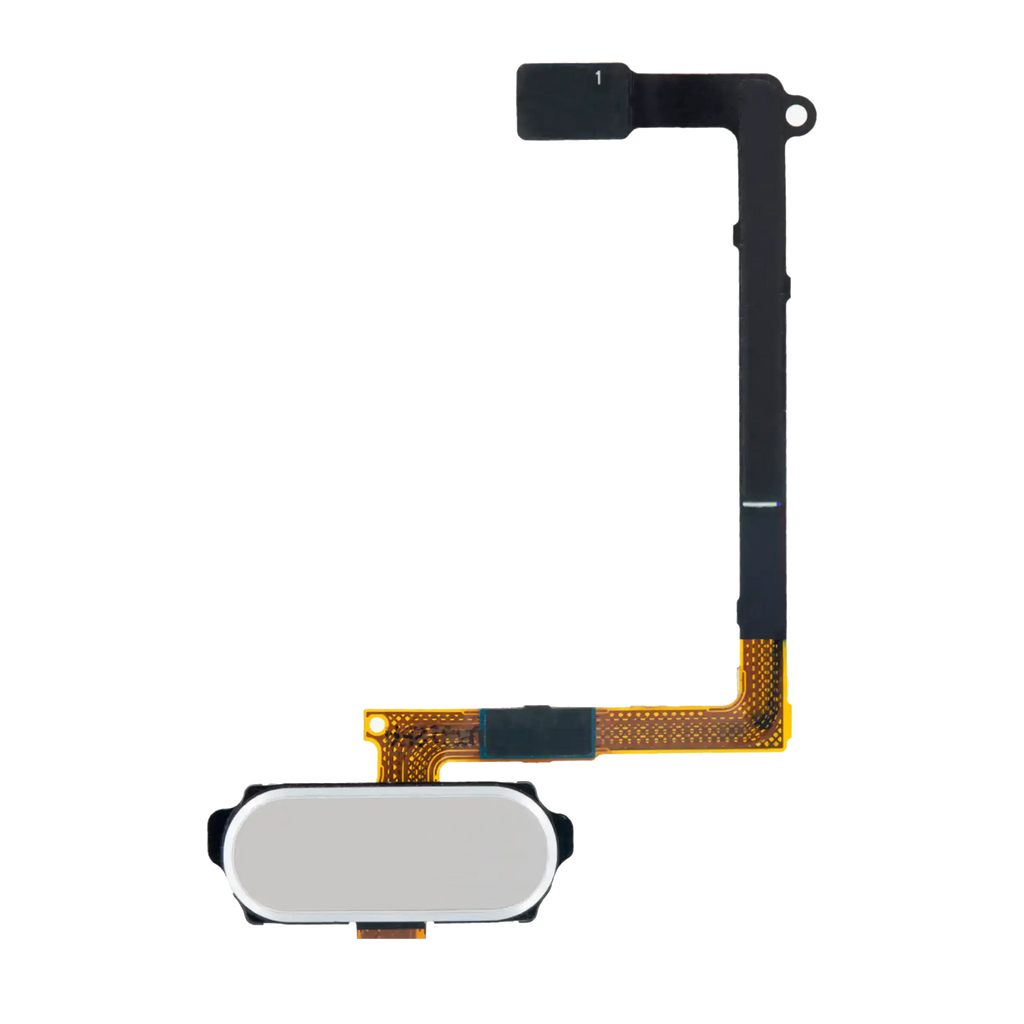Home-Button mit Flex für Samsung Galaxy S6 (Weiß)