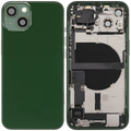 Backcover/Rahmen mit Ladebuchse Flex & Small Parts für iPhone 13 (US-Version) (gebrauchter OEM-Ausbau, Qualität B) (Grün)
