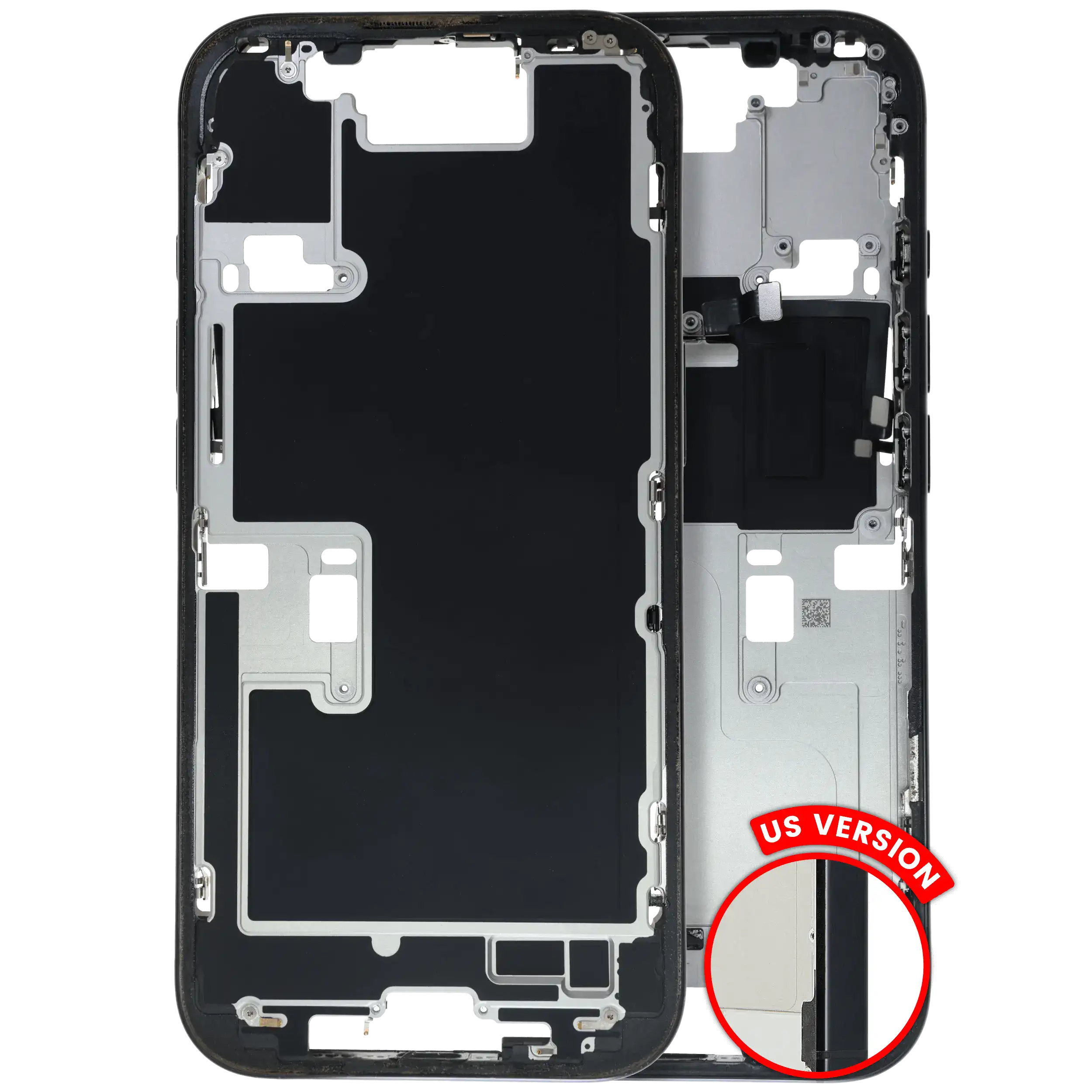 Original Apple-Ausbau B gebraucht – iPhone 16 Pro US Version Rahmen Schwarz