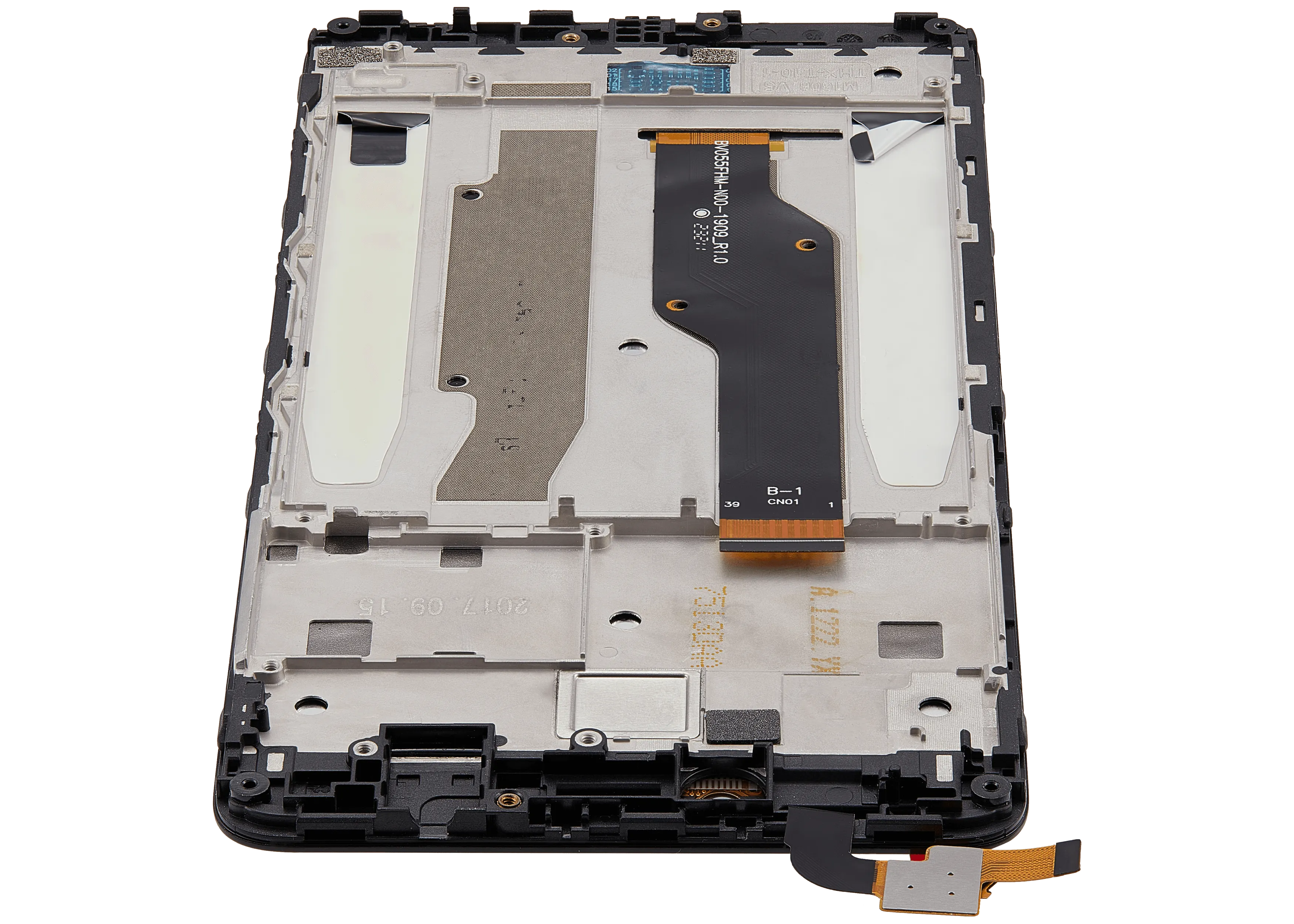 LCD-Display mit Rahmen für Xiaomi Redmi Note 4x (Aftermarket Plus) (Schwarz)