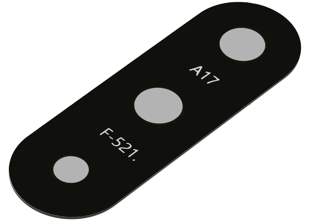 Kameralinse hinten (Glass Only) mit Adhesive für Samsung Galaxy A17 4G (A175 / 2025) / A17 5G (A176 / 2025) (2 Piece Set) (Premium)