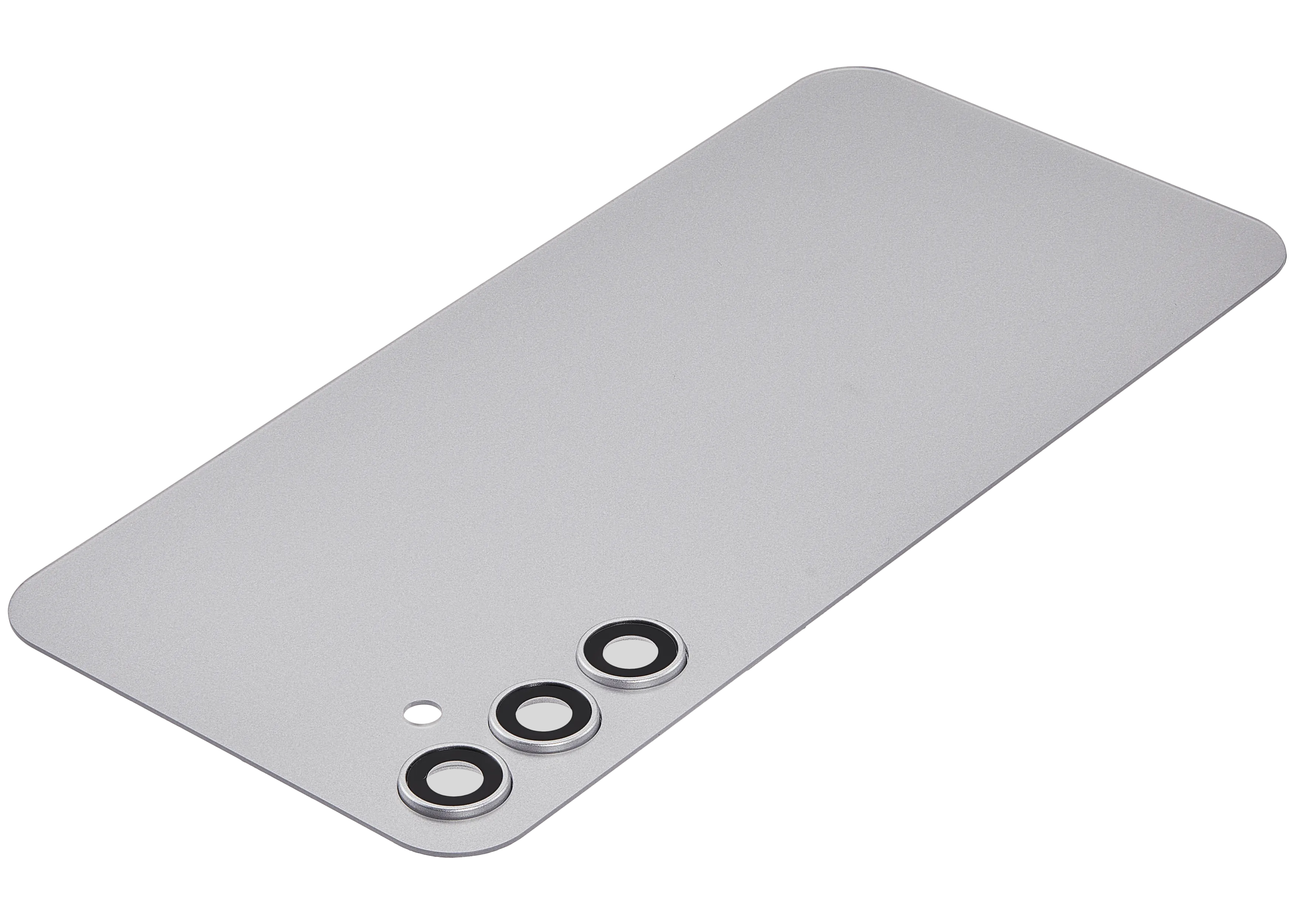 Backcover mit Camera Lens für Samsung Galaxy A34 5G (A346 / 2023) (ohne Logo) (Aftermarket Plus) (Silber)