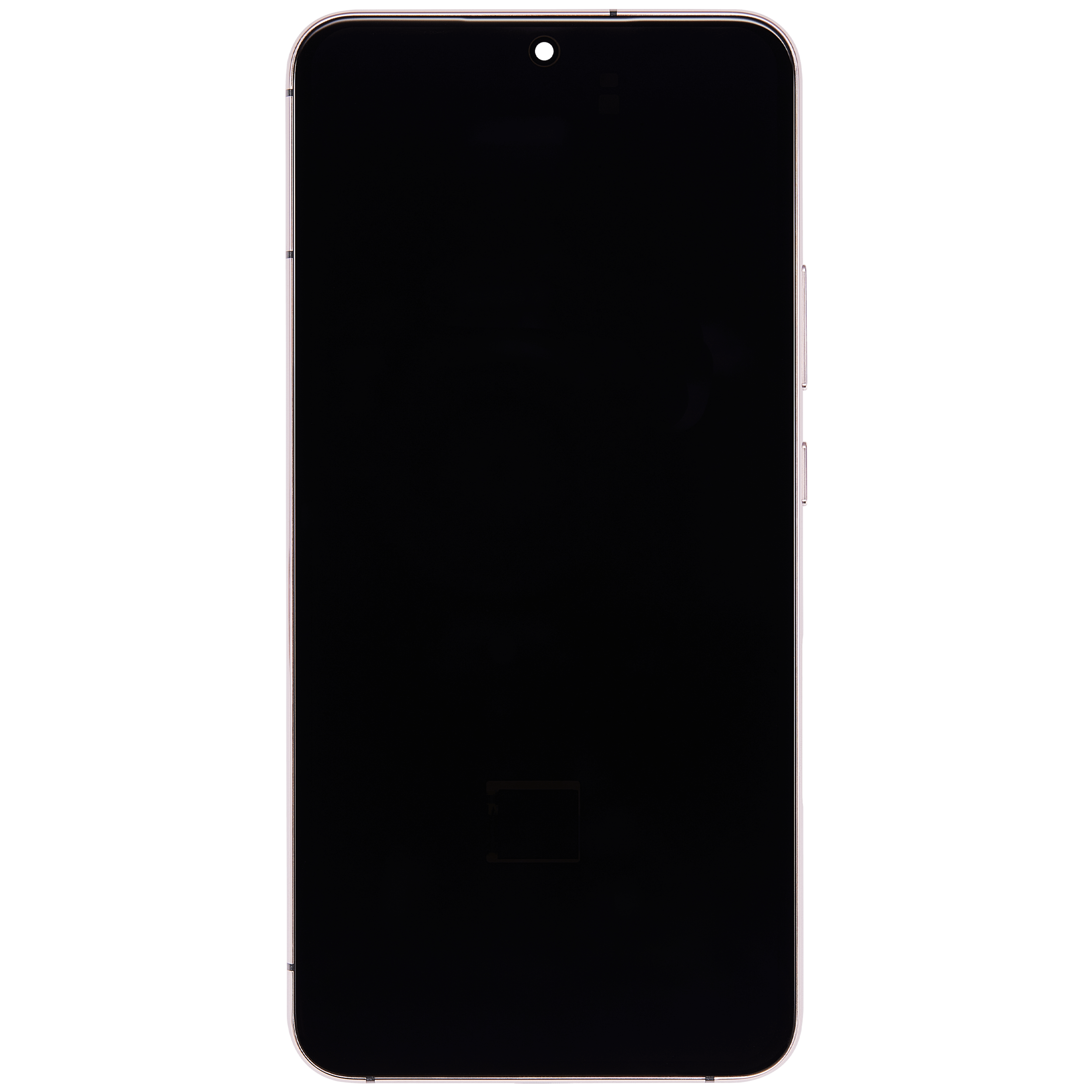 OLED-Display mit Rahmen für Samsung Galaxy S22 Plus 5G (US & Internationale Version) (Aftermarket Plus) (120Hz) (Pink Gold / Violet)