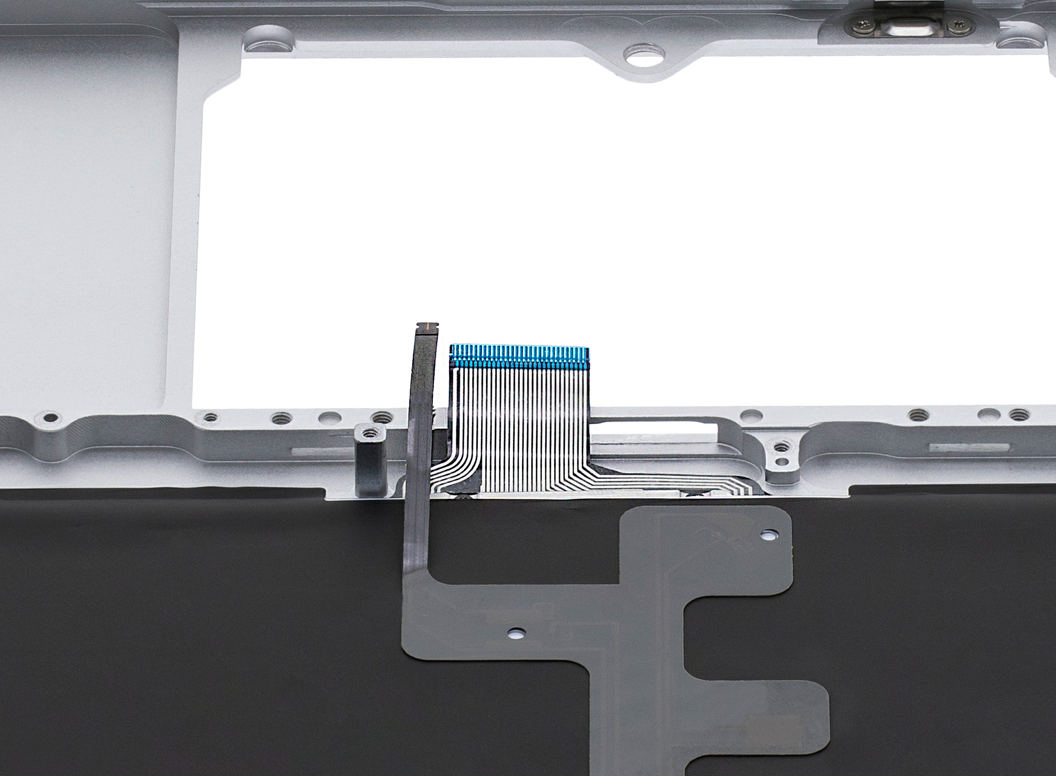 Top Case mit Keyboard (ANSI US) für MacBook 13" A1278 (2008) (gebrauchter OEM-Ausbau, Qualität A)
