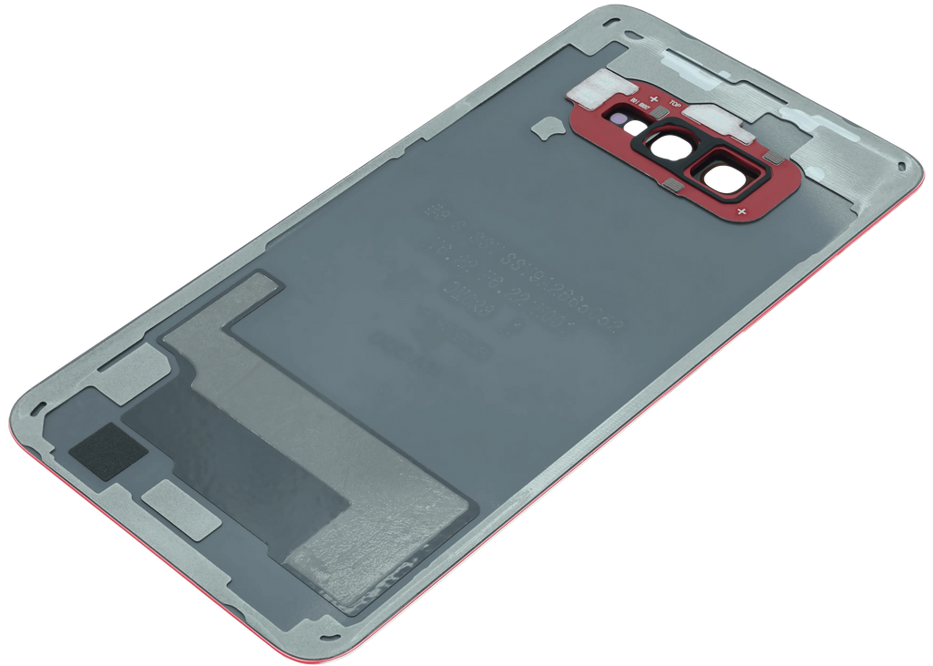 Backcover Glass mit Camera Lens für Samsung Galaxy S10e (Service Pack) (Rot)