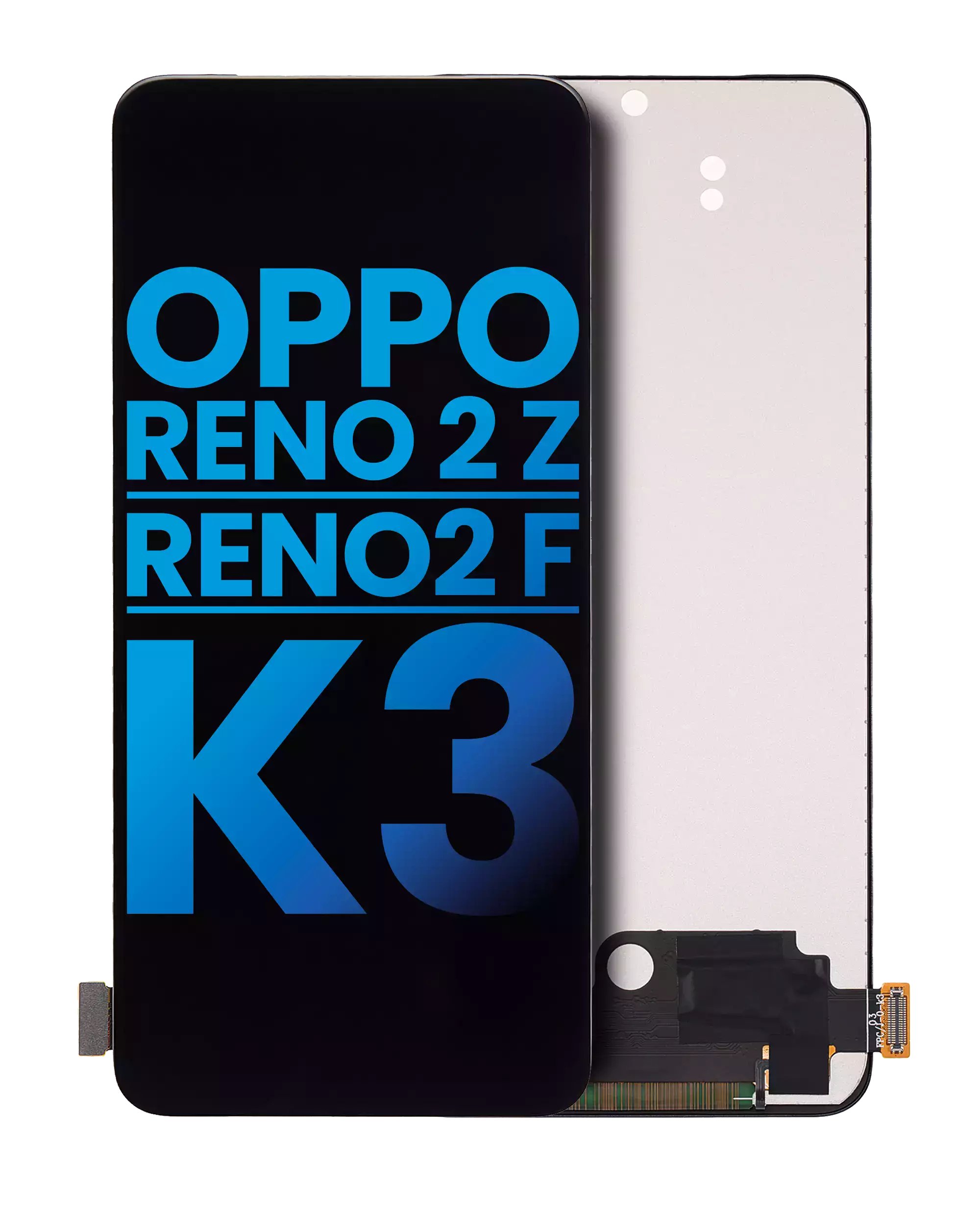 LCD-Display ohne Rahmen für OPPO Reno 2 Z/F/K3 Aftermarket Incell Alle Farben