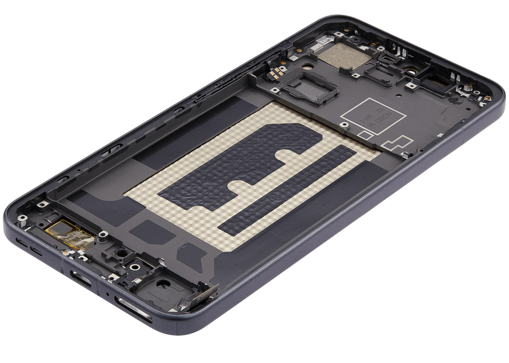 OLED-Display mit Rahmen für Oppo Reno 13 Pro (Refurbished) (Graphite Grau)