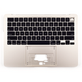 Top Case mit Tastatur MacBook Air 13 A2681 Starlight ISO Slovak OEM