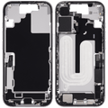 Midframe/Rahmen mit Ladebuchse Flex & Small Parts für iPhone 17 (US-Version) (gebrauchter OEM-Ausbau, Qualität A) (Weiß)
