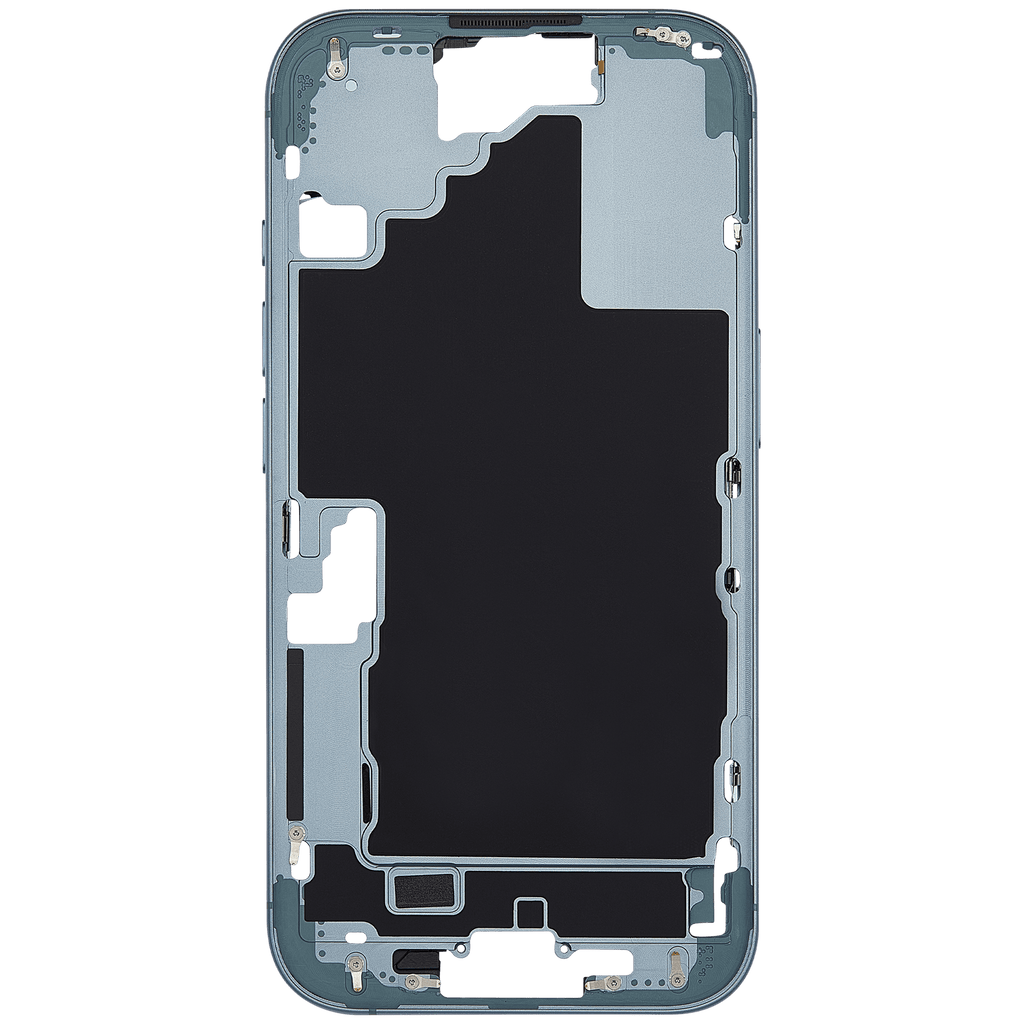 Midframe/Rahmen mit Power And Volume Button für iPhone 16 (EU / Global Version) (Aftermarket Plus) (Teal)