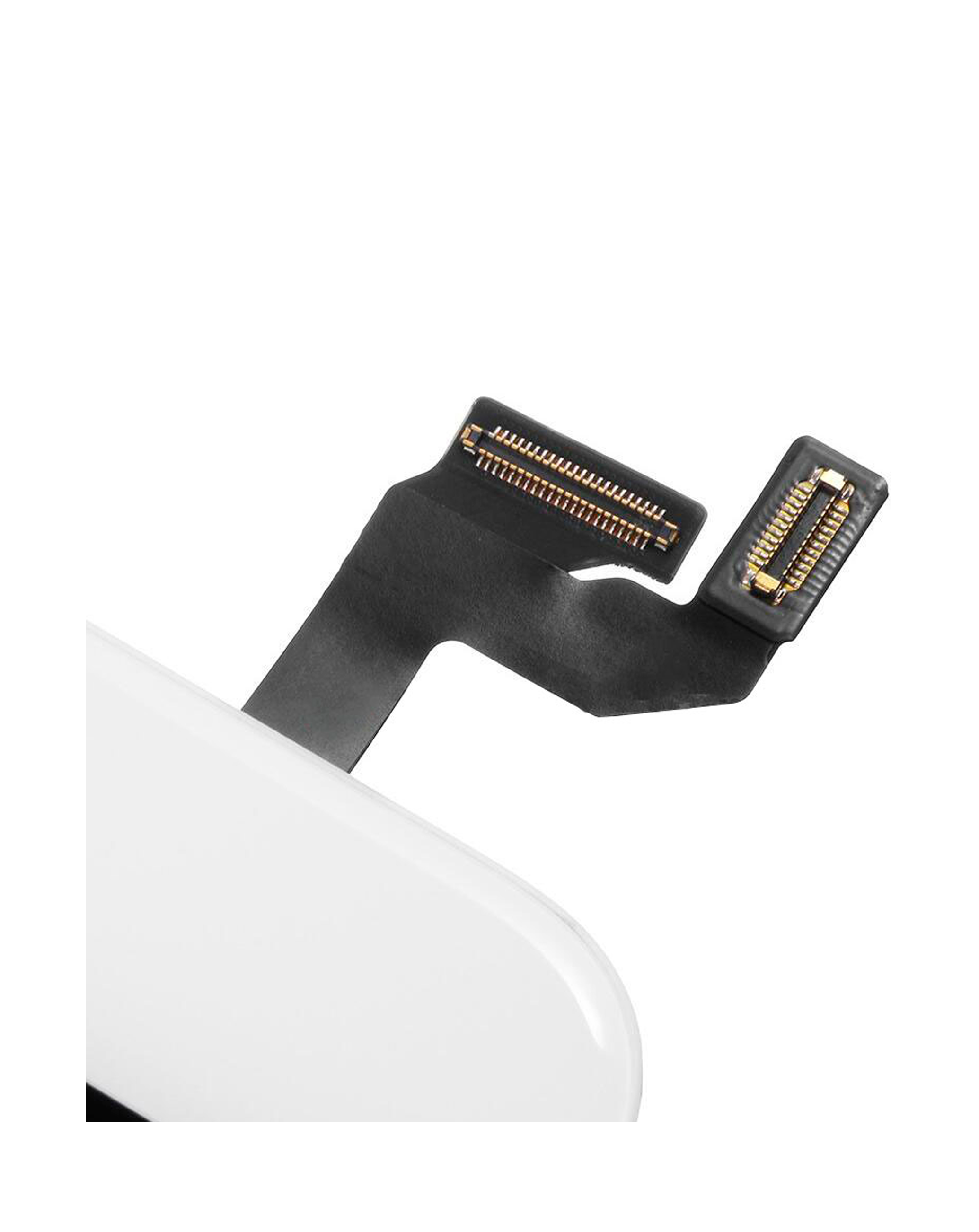 LCD-Display mit Stahlplatte für iPhone 6S (Aftermarket Pro: XO7 Incell) (Weiß)