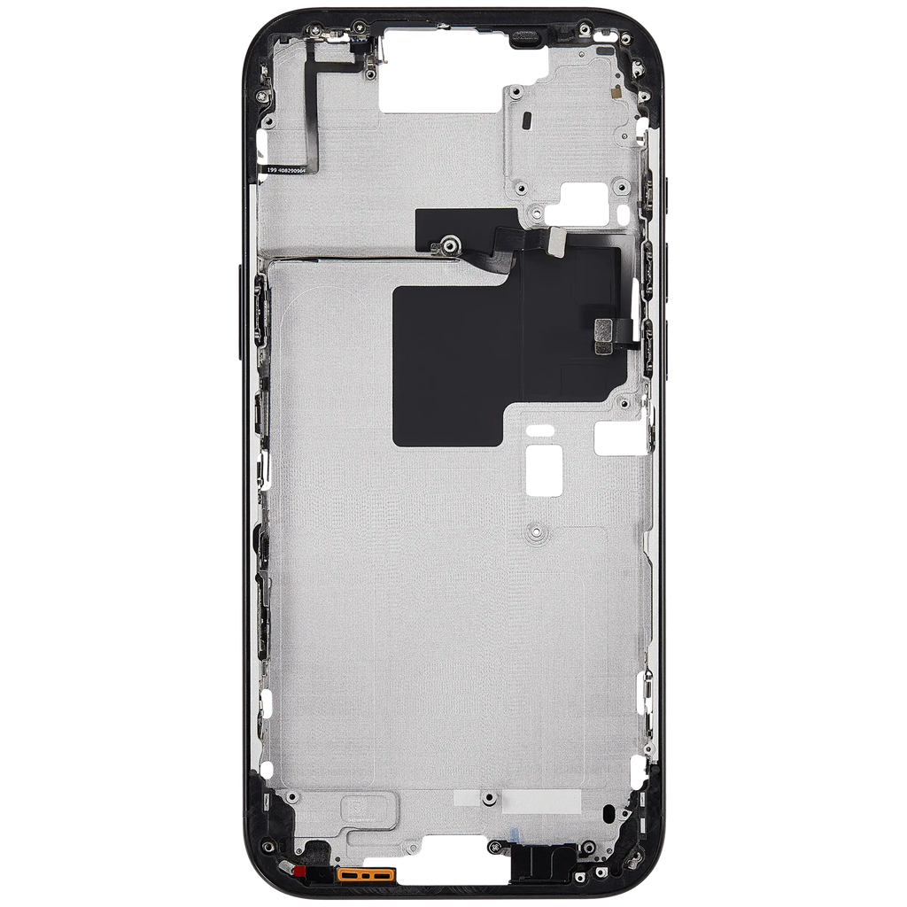 Midframe/Rahmen mit Power And Volume Button für iPhone 16 Pro Max (US-Version) (Aftermarket Plus) (Schwarz Titanium)
