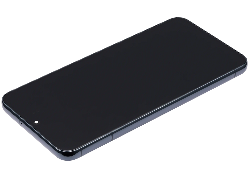 OLED-Display mit Rahmen für Samsung Galaxy S22 Plus 5G (gebrauchter OEM-Ausbau, Qualität A) (Phantom Green)