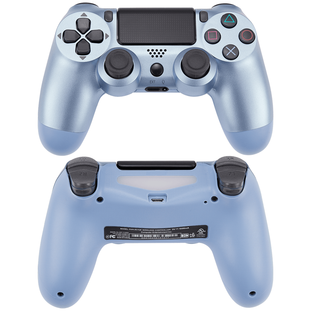 DoubleShock 4 Wired Controller für Playstation 4 (Titanium Blau)