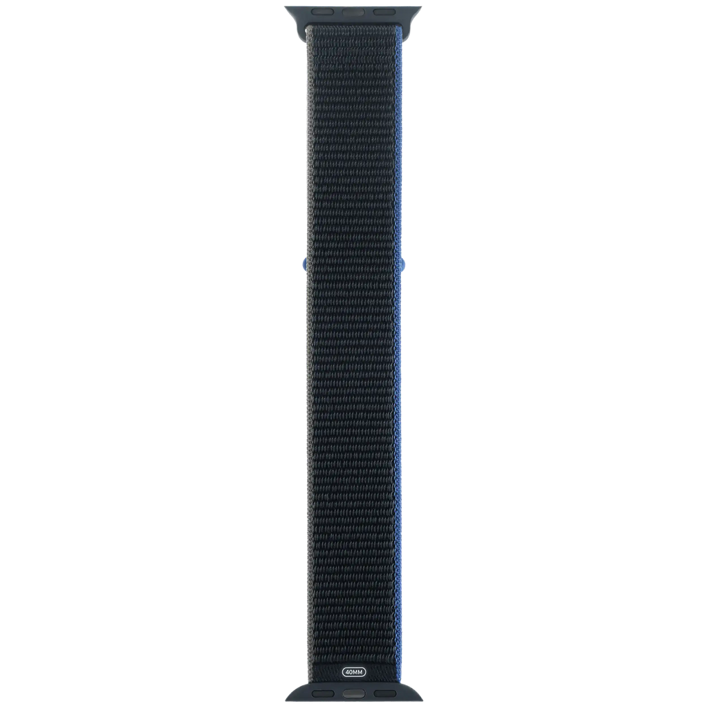 Apple Sport Loop Band für Apple Watch 40MM (Charcoal Blue) (Nike) (Service Pack)