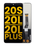 LCD Display without Frame for TCL 20S / TCL 20L / TCL 20L Plus (Refurbished)