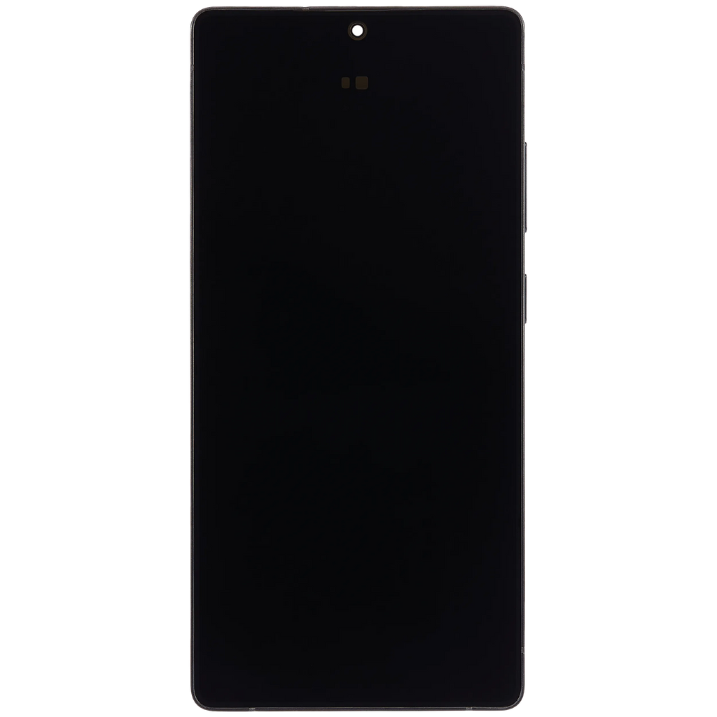 OLED-Display mit Rahmen für Samsung Galaxy S25 Ultra 5G (US & International) (Aftermarket Pro) (120Hz) (Titanium Jet Black)