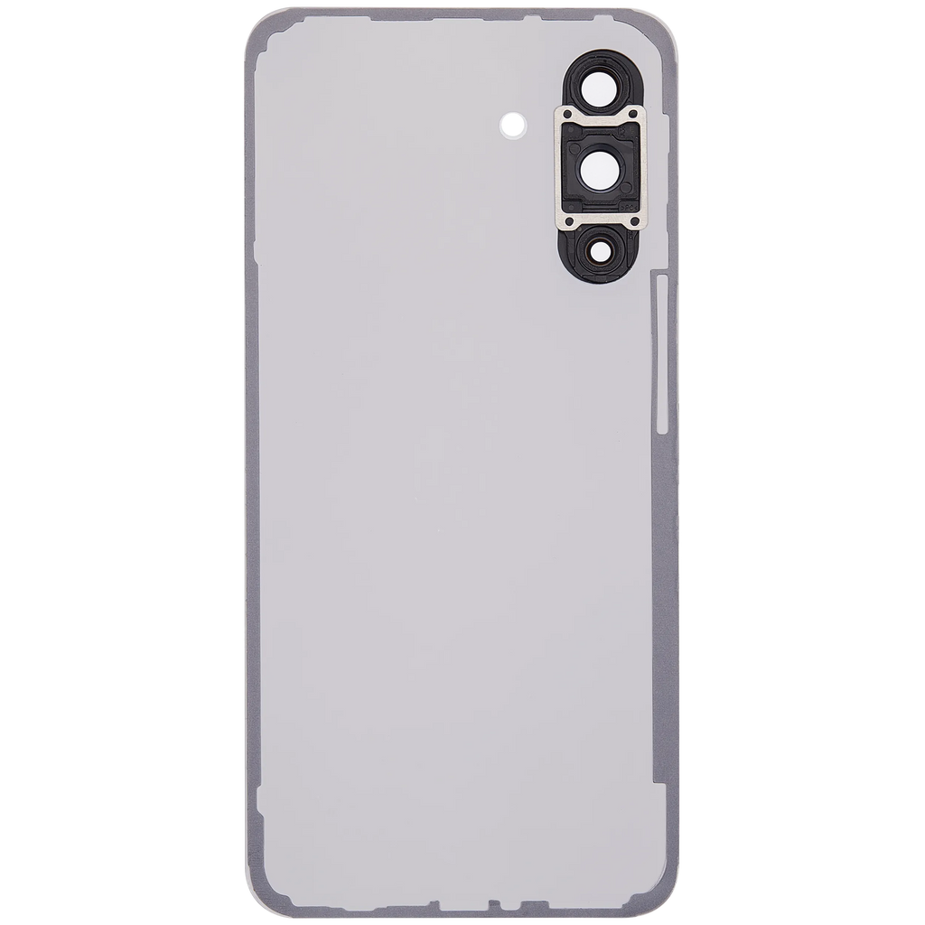 Backcover Glass mit Camera Lens für Samsung Galaxy A36 5G (A366 / 2025) (ohne Logo) (Aftermarket Plus) (Weiß)