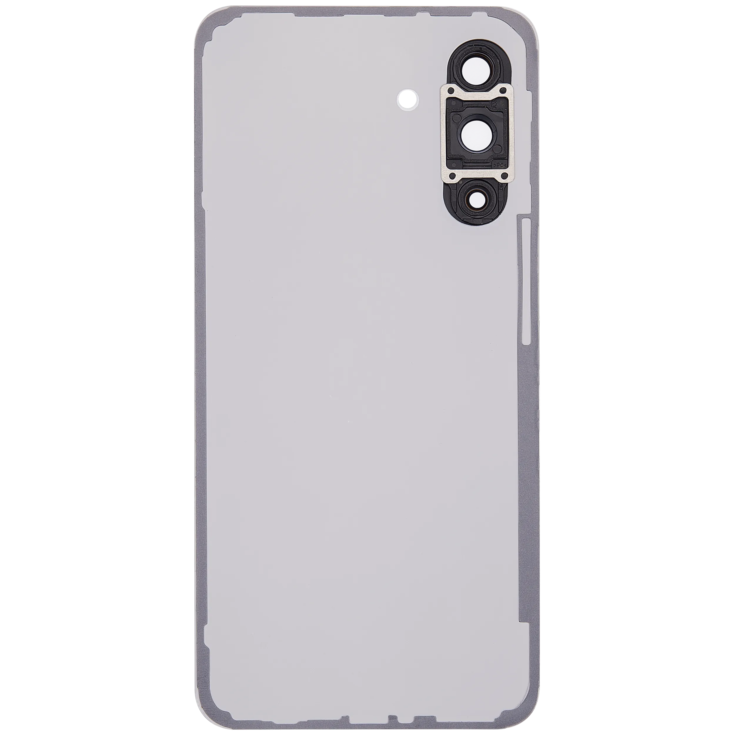 Backcover Glass mit Camera Lens für Samsung Galaxy A36 5G (A366 / 2025) (ohne Logo) (Aftermarket Plus) (Weiß)